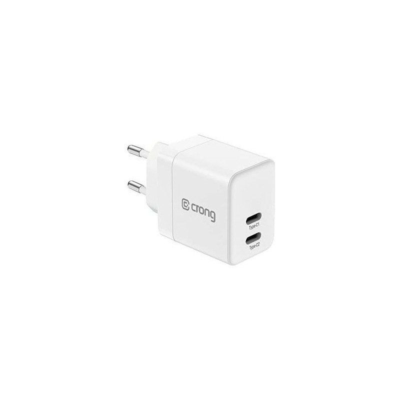 Crong CRG-GNCC35-WHI 35Watt 2xUSB-C Crong CRG-GNCC35-WHI 35Watt 2xUSB-C